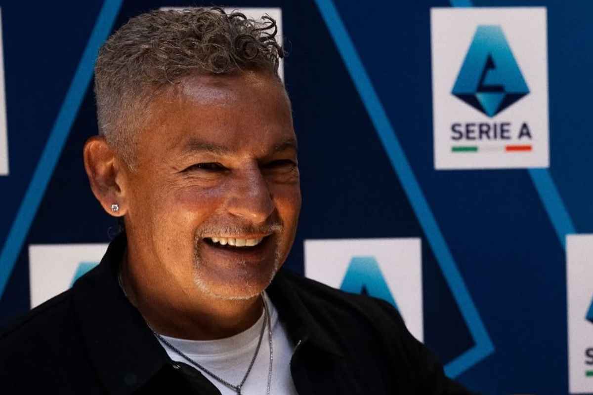 Roberto Baggio sorride
