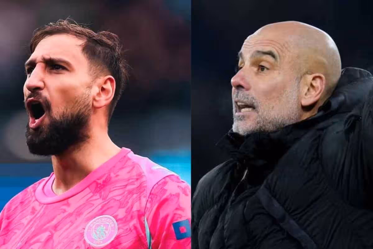 Donnarumma Guardiola Manchester City