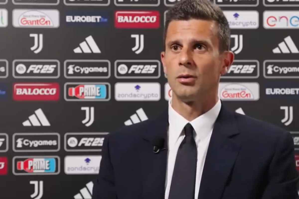 Thiago Motta quando era in carica alla Juve